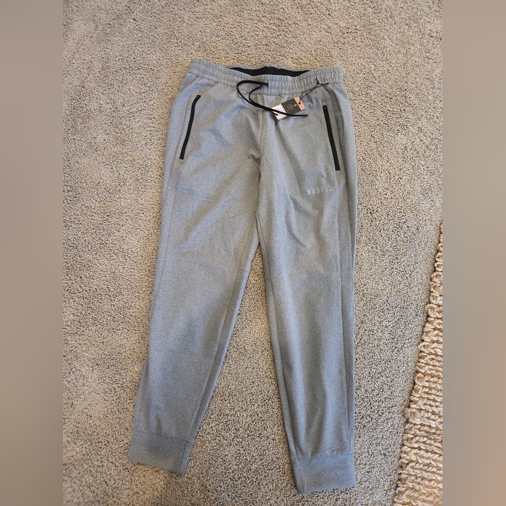NWT NOBULL gray Sweatpant Mens L